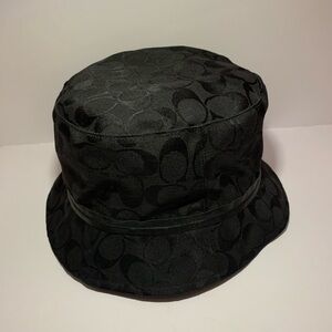 Coach Black Bucket Hat